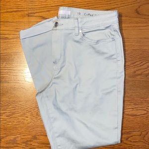 LC Lauren Conrad Cuffed Skinny Jeans